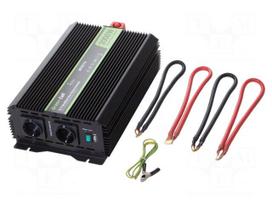 Converter: DC/AC | 2kW | Uout: 230VAC | Out: AC sockets 230V | 90% | 12V