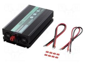 Converter: DC/AC | 3kW | Uout: 230VAC | Out: AC sockets 230V | 85% | 12V