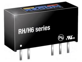 Converter: DC/DC | 1W | Uin: 21.6÷26.4VDC | Uout: 15VDC | Uout2: -15VDC