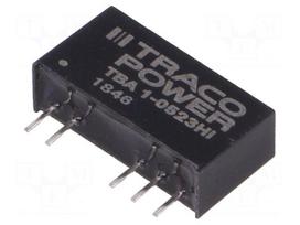 Converter: DC/DC | 1W | Uin: 4.5÷5.5VDC | Uout: 15VDC | Uout2: -15VDC
