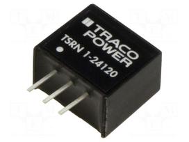 Converter: DC/DC | Uin: 13.5÷42VDC | Uout: 12VDC | Iout: 1A | SIP3 | THT