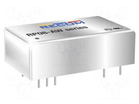 Converter: DC/DC | 8W | Uin: 9÷36VDC | Uout: 15VDC | Uout2: -15VDC | DIP24