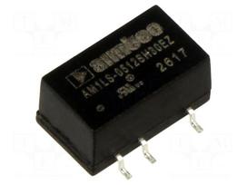 Converter: DC/DC | 1W | Uin: 4.5÷5.5VDC | Uout: 12VDC | Iout: 84mA | SMT