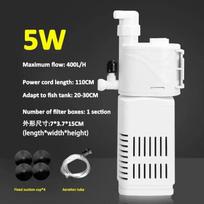 Daugiafunkcinis akvariumo vidinis filtras Daugiafunkcinis vandens valymas Bangų formavimas Oro siurblys 5W-35W Akvariumo priedai EU Plug