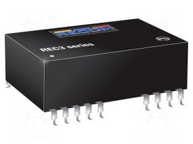 Converter: DC/DC | 3W | Uin: 18÷36VDC | Uout: 5VDC | Uout2: -5VDC | DIP24