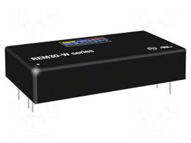 Converter: DC/DC | 30W | Uin: 18÷75VDC | Uout: 24VDC | Iout: 1.25A | THT