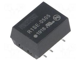 Converter: DC/DC | 1W | Uin: 4.5÷5.5VDC | Uout: 5VDC | Iout: 200mA | SMT