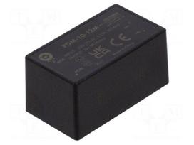 Converter: AC/DC | 10.2W | 85÷305VAC | Usup: 100÷430VDC | Uout: 12VDC