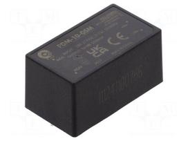 Converter: AC/DC | 10W | 85÷305VAC | Usup: 100÷430VDC | Uout: 5VDC | 79%