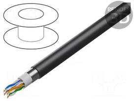 Wire | F/UTP | 4x2x23AWG | industrial Ethernet,outdoor | Cat 6 | wire