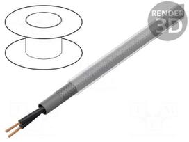 Wire | ÖLFLEX® CLASSIC 110 CY | 2x10mm2 | PVC | transparent | CPR: Eca