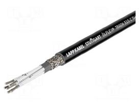 Wire | ÖLFLEX® TRAIN 315 C TW-P 300V | 2x0.5mm2 | black | 300V,500V