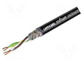 Wire | LiYCY-TP | UNITRONIC® LiYCY (TP) BK | 3x2x0.5mm2 | PVC | black