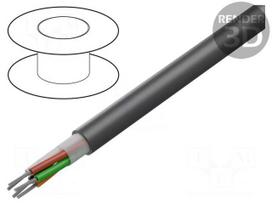 Wire | Alpha Essential C&C LSZH | 3x20AWG | unshielded | 300V | 30.5m