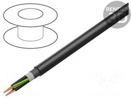 Wire: control cable | ÖLFLEX® CHAIN 819 CP | 4G1.5mm2 | black | Cu
