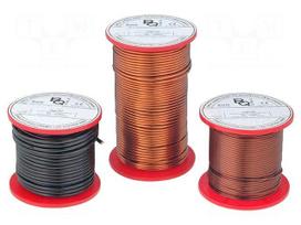 Coil wire | single coated enamelled | 1.9mm | 0.5kg | -65÷200°C