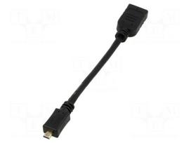 Cable | HDMI socket,mini HDMI plug | 3D,4K,ARC,HEC,UHD 2160p