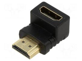 Adapter | HDMI socket,HDMI plug 270° up/down | 8K,UHD 4320p