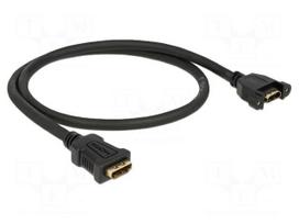 Cable | HDMI socket,both sides | HDMI 1.4,High Speed + Ethernet