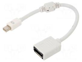 Adapter | DisplayPort socket,mini DisplayPort plug | Len: 0.15m