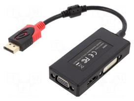 Adapter | 3D,4K,Full HD 1080p,HEC,UHD 2160p | 0.2m | black