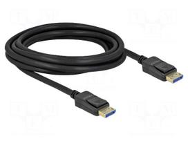Cable | DisplayPort plug,both sides | DisplayPort 2.0 | Len: 3m