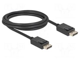 Cable | DisplayPort plug,both sides | DisplayPort 2.1 | Len: 2m
