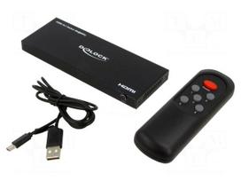 Switch | HDMI 2.1,Ultra High Speed | LED status indicator | black