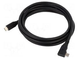 Cable | Thunderbolt 3,Thunderbolt 4,USB 4.0 | 2m | black | 4K,8K,HDR