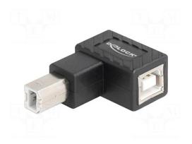 Adapter | USB 2.0 | USB B socket,USB B plug 90° up/down