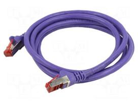Patch cord | S/FTP | Cat 6 | RJ45 plug,both sides | stranded | CCA