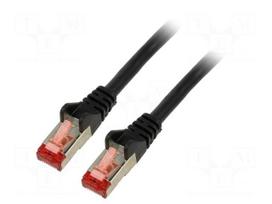 Patch cord | S/FTP | Cat 6 | RJ45 plug,both sides | stranded | CCA | 2m