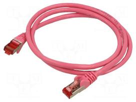 Patch cord | S/FTP | Cat 6 | RJ45 plug,both sides | stranded | CCA | 1m