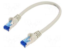 Patch cord | S/FTP | Cat 6a | RJ45 plug,both sides | stranded | Cu