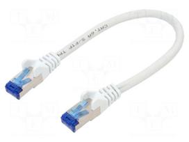 Patch cord | S/FTP | Cat 6a | RJ45 plug,both sides | stranded | Cu