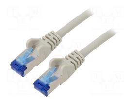 Patch cord | S/FTP | Cat 6a | RJ45 plug,both sides | stranded | Cu