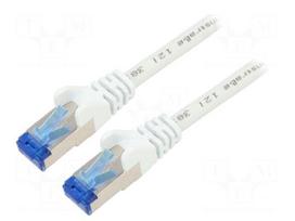 Patch cord | S/FTP | Cat 6a | RJ45 plug,both sides | stranded | Cu | 10m