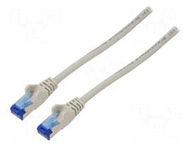 Patch cord | S/FTP | Cat 6a | RJ45 plug,both sides | stranded | Cu | 5m