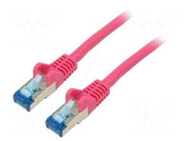 Patch cord | S/FTP | Cat 6a | RJ45 plug,both sides | stranded | Cu | 2m