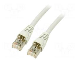 Patch cord | S/FTP | Cat 6a | RJ45 plug,both sides | stranded | Cu