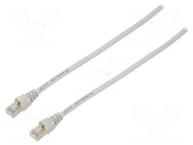 Patch cord | S/FTP | Cat 6a | RJ45 plug,both sides | stranded | Cu | 3m