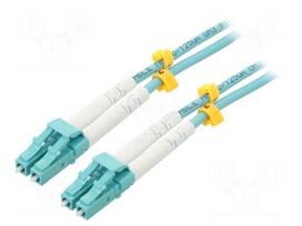 Fiber patch cord | OM3 | LC/UPC,both sides | 0.5m | 50/125um | LSZH