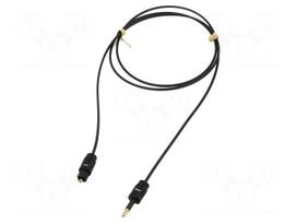 Cable | Toslink 3,5mm Mini plug,Toslink plug | 1m