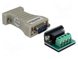 Adapter RS232-RS485 | with protection | Plating: gold-plated