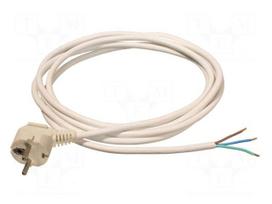 Cable | 3G1.5mm2 | CEE 7/7 (E/F) plug angled,cables | PVC | 10m | 16A