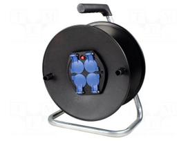 Cable reel | CEE 7/3 (F) socket | Sockets no: 4 | 16A