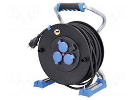 Extension lead | H07RN-F | 3G2.5mm2 | 33m | rubber | black | Xperts | 16A