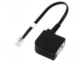Transition: adapter | RJ11 plug,TAE F socket