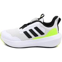 adidas FortaRun 3.0 BOA K White Black Lucid Lemon Kids Sneakers Cloud-White Core-Black JI2199 34