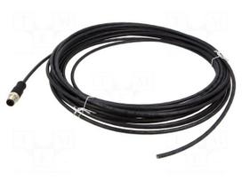 Cable: for sensors/automation | PIN: 4 | M12 male | 10m | plug | 250VAC